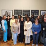 Graduates from the Moore Center/international Institute ESOL class.