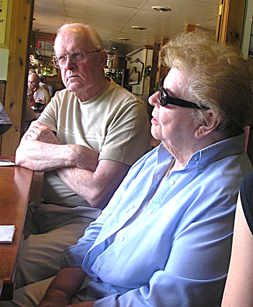 Ed and Lorraine Flanagan pictured in a more recent photo