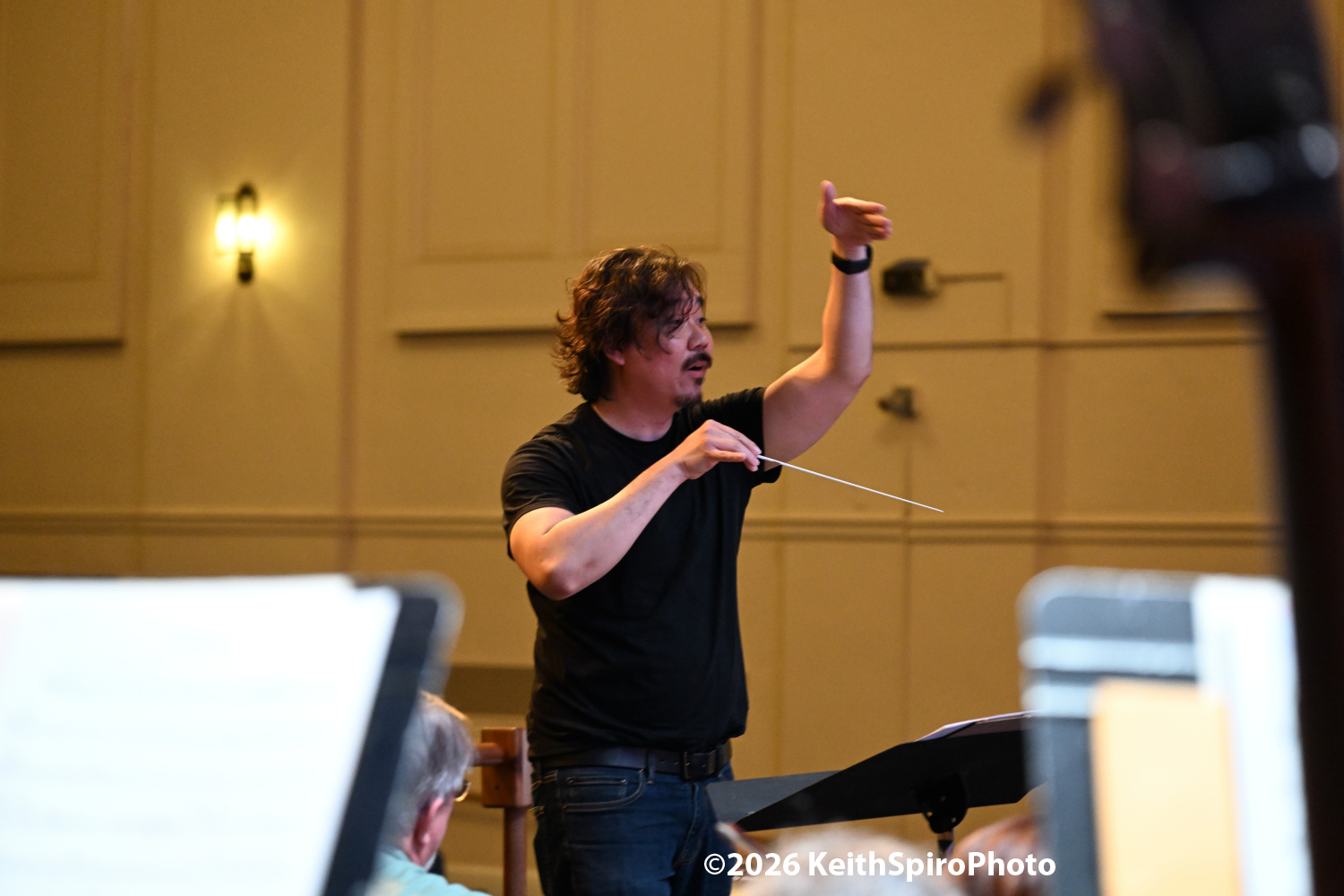 Tianhui Ng, a behind the scenes look at conducting Symphony NH Passions concert this weekend.