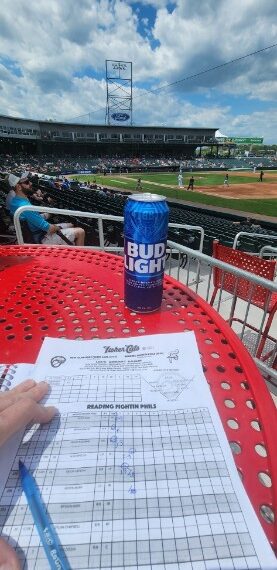 Nothing beats the ballpark beer