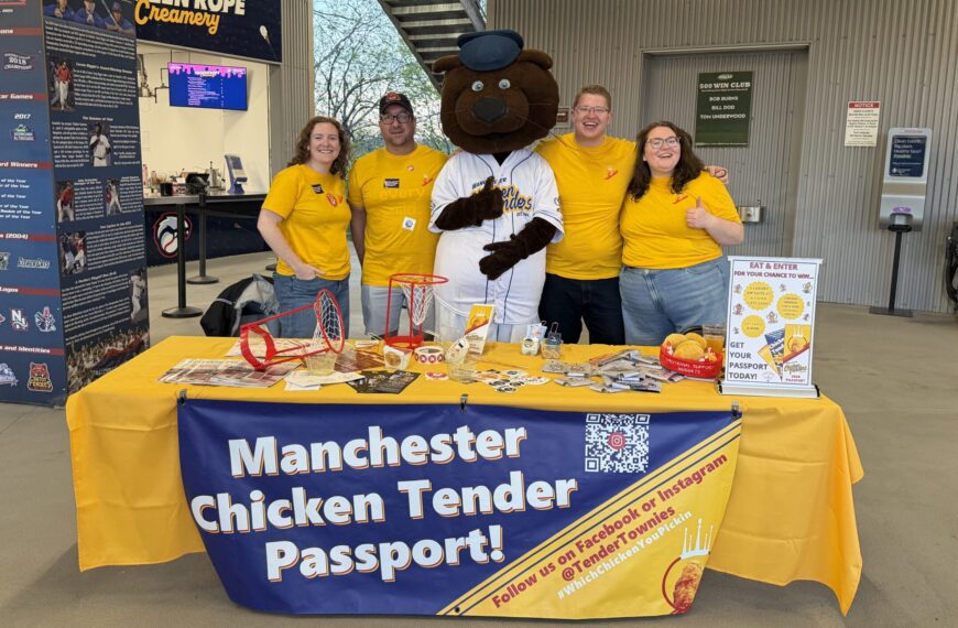 Got your ‘Tender Townies’ 2026 Manchester Chicken Tender Passport?