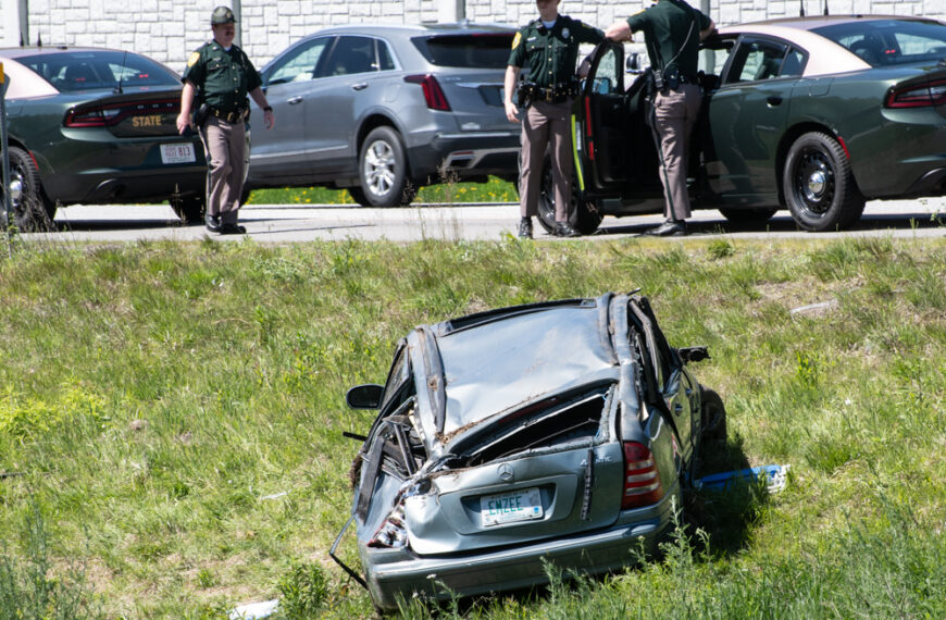 rollover crash in Londonderry